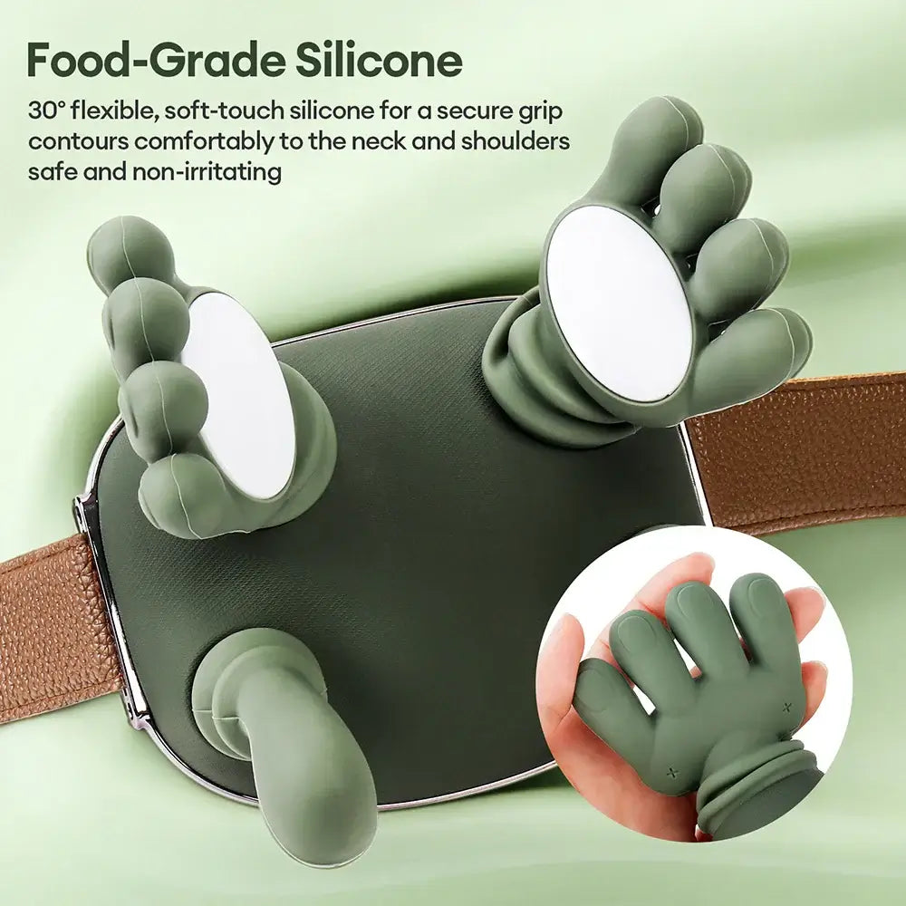 Knotheal Portable Neck & Shoulder Massager with Heat Therapy